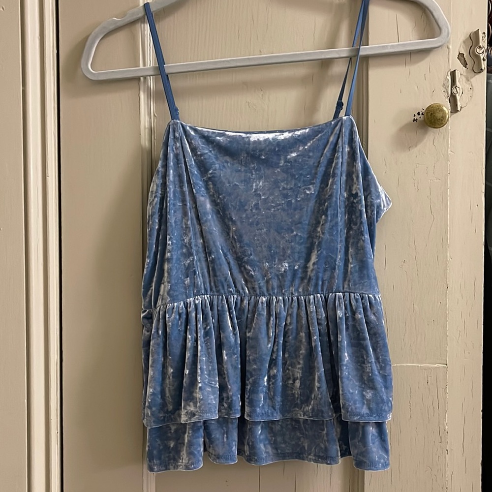 American Eagle Blue Medium Top